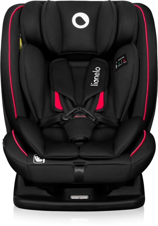Автокрісло Lionelo Aart i-Size BLACK CARBON RED